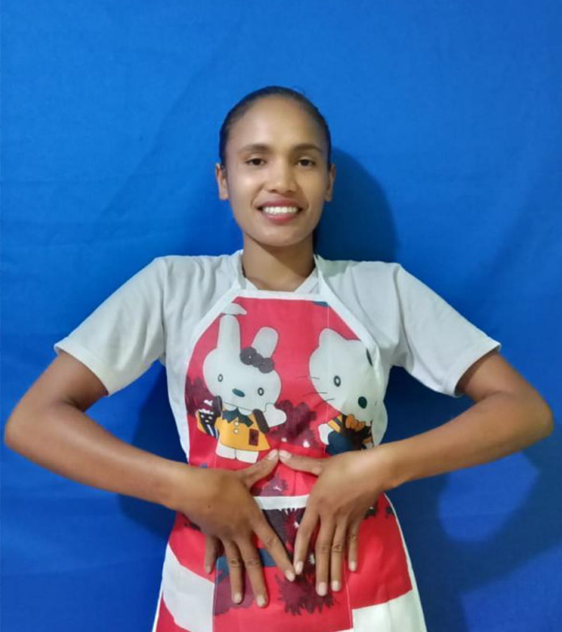 CHRISTINA LEDA TARA  ( Indonesia Christian )
